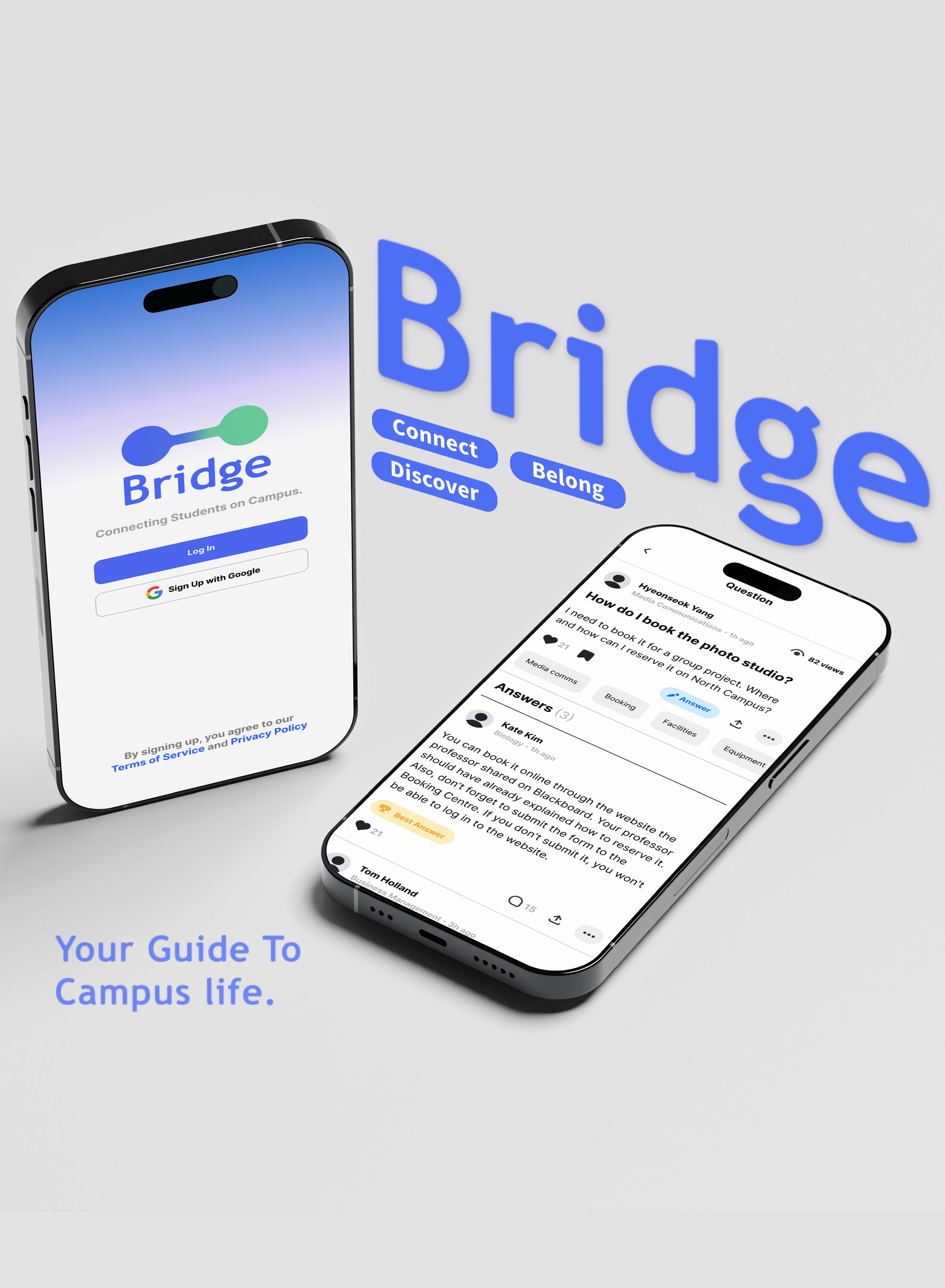 Bridge UX/UI project preview